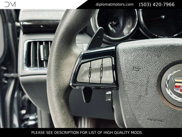 Used 2012 Cadillac CTS V w/ Wood Trim Package RWD image 25