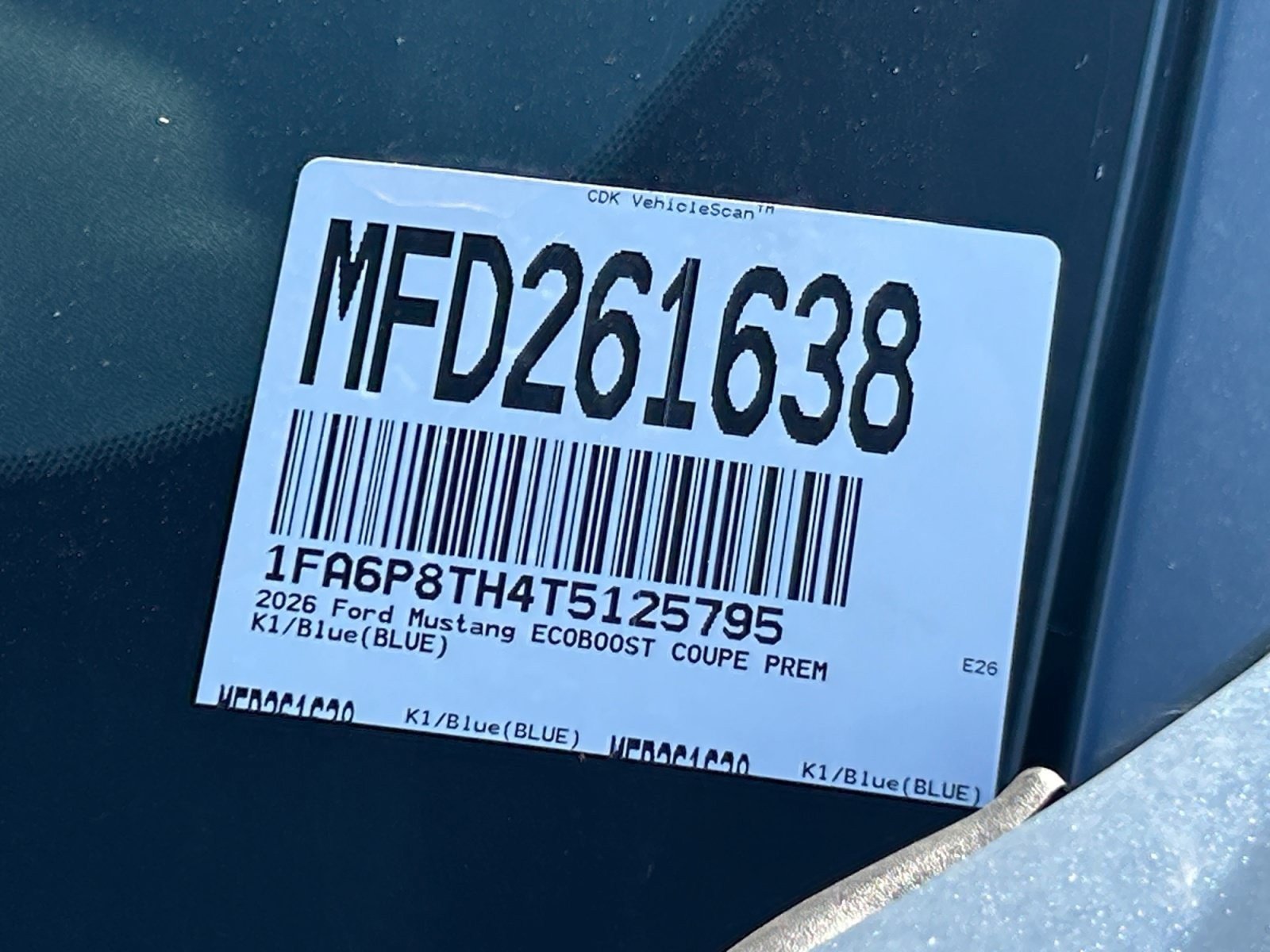 New 2026 Ford Mustang Coupe RWD image 30