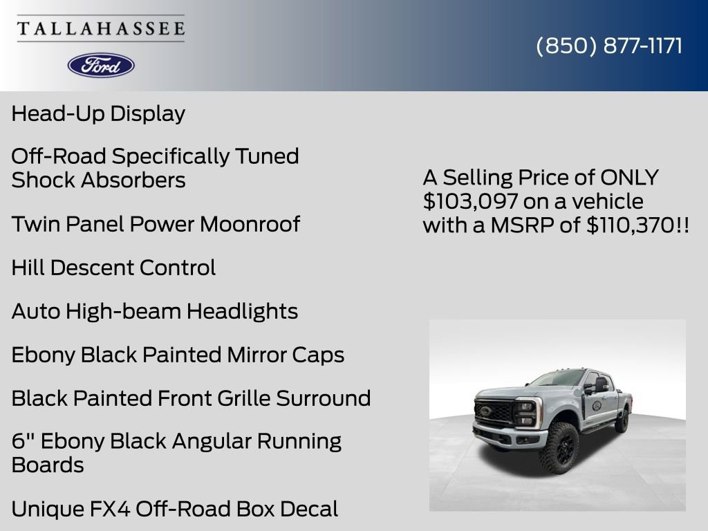New 2026 Ford F250 Lariat w/ Black Appearance Package image 57