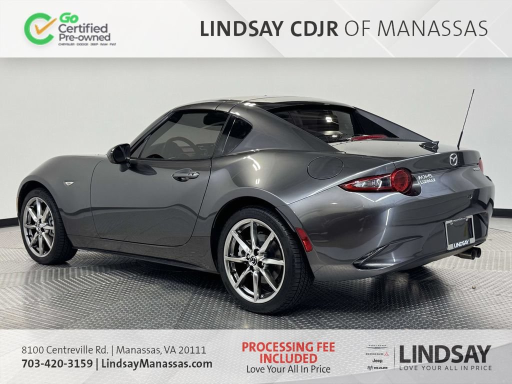 Used 2022 MAZDA MX-5 Miata RF Grand Touring w/ Weather Package RWD image 6