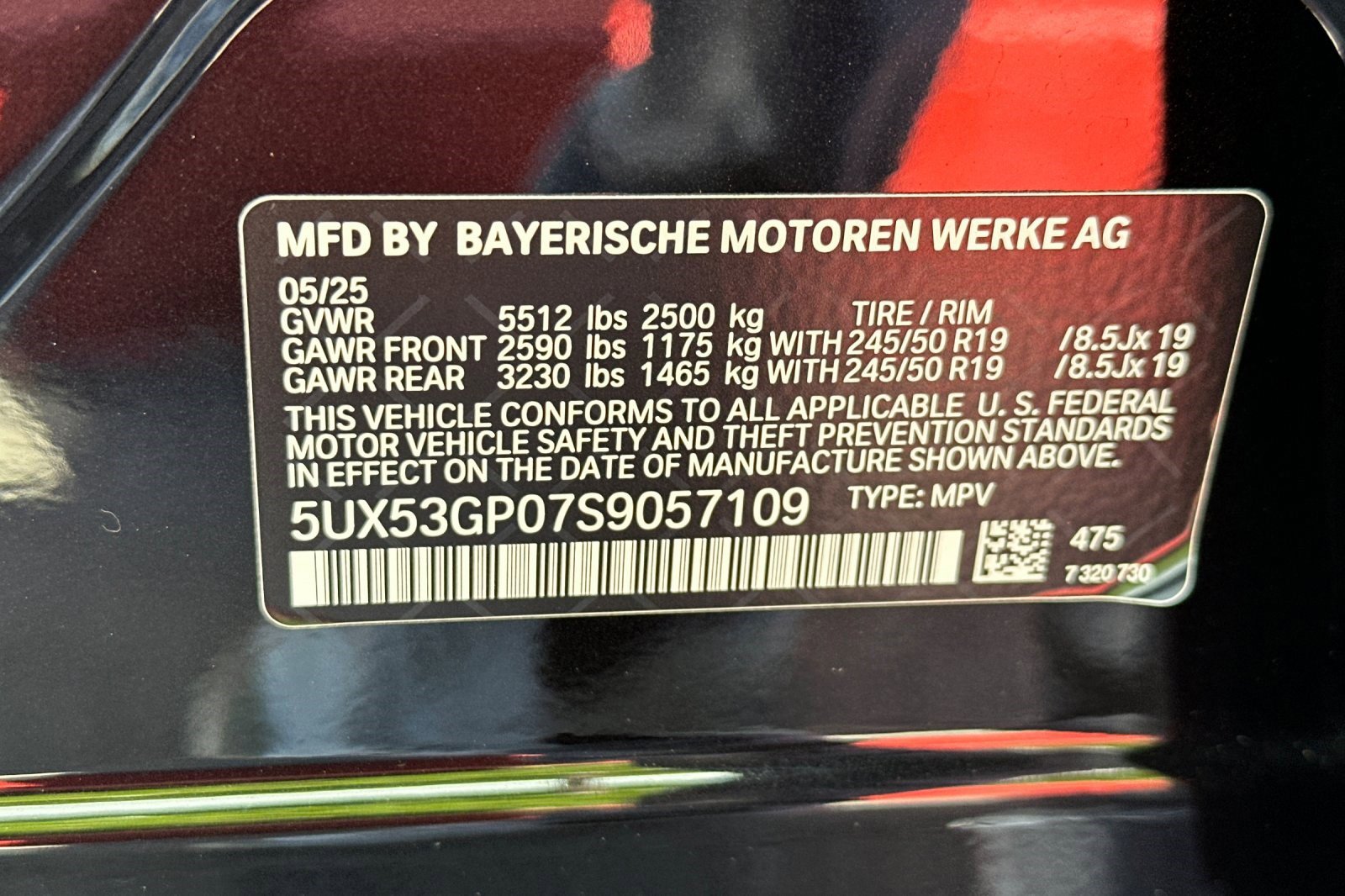 Used 2025 BMW X3 xDrive30i w/ Premium Package image 38