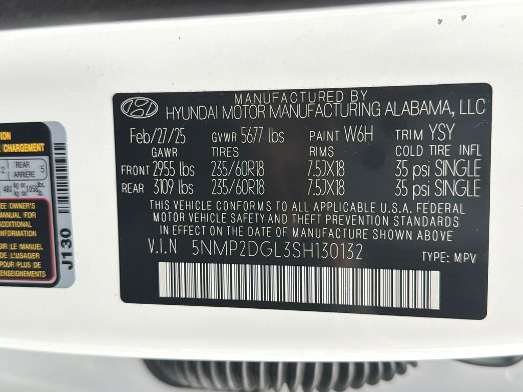 Used 2025 Hyundai Santa Fe SEL AWD/4WD image 31