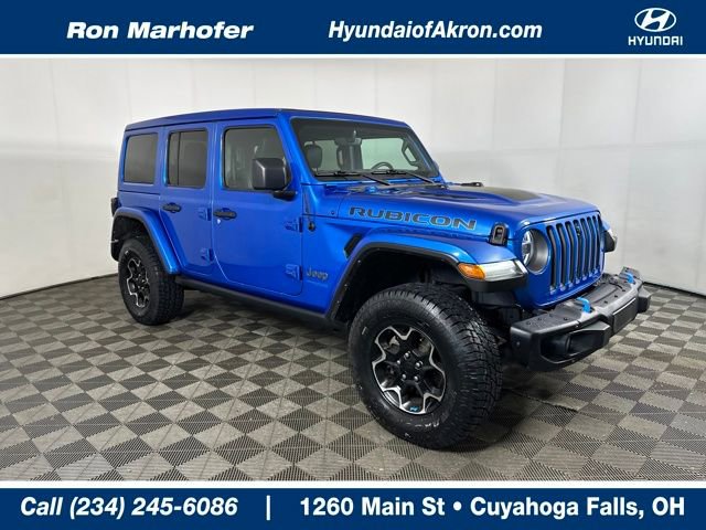Used 2022 Jeep Wrangler Unlimited Rubicon 4xe w/ Steel Bumper Group