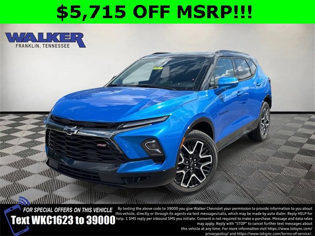 New 2025 Chevrolet Blazer RS w/ Driver Confidence II Package