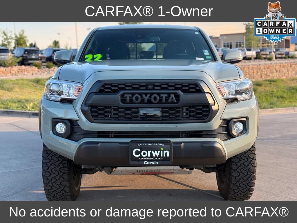 Used 2022 Toyota Tacoma TRD Off-Road w/ Black Out Package (TMS) AWD/4WD image 2