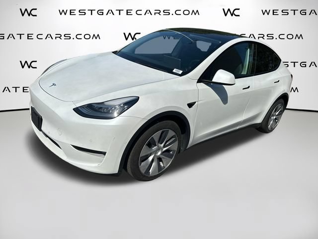 Used 2021 Tesla Model Y Long Range AWD/4WD image 1