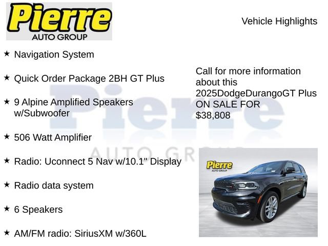 Used 2025 Dodge Durango GT image 7