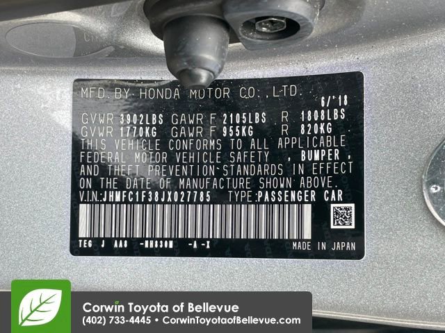 Used 2018 Honda Civic EX-T image 21