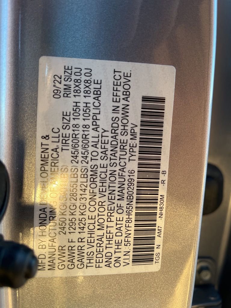 Used 2022 Honda Passport TrailSport image 10