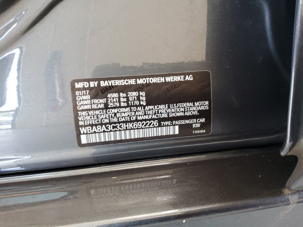 Used 2017 BMW 320i xDrive Sedan AWD/4WD image 20