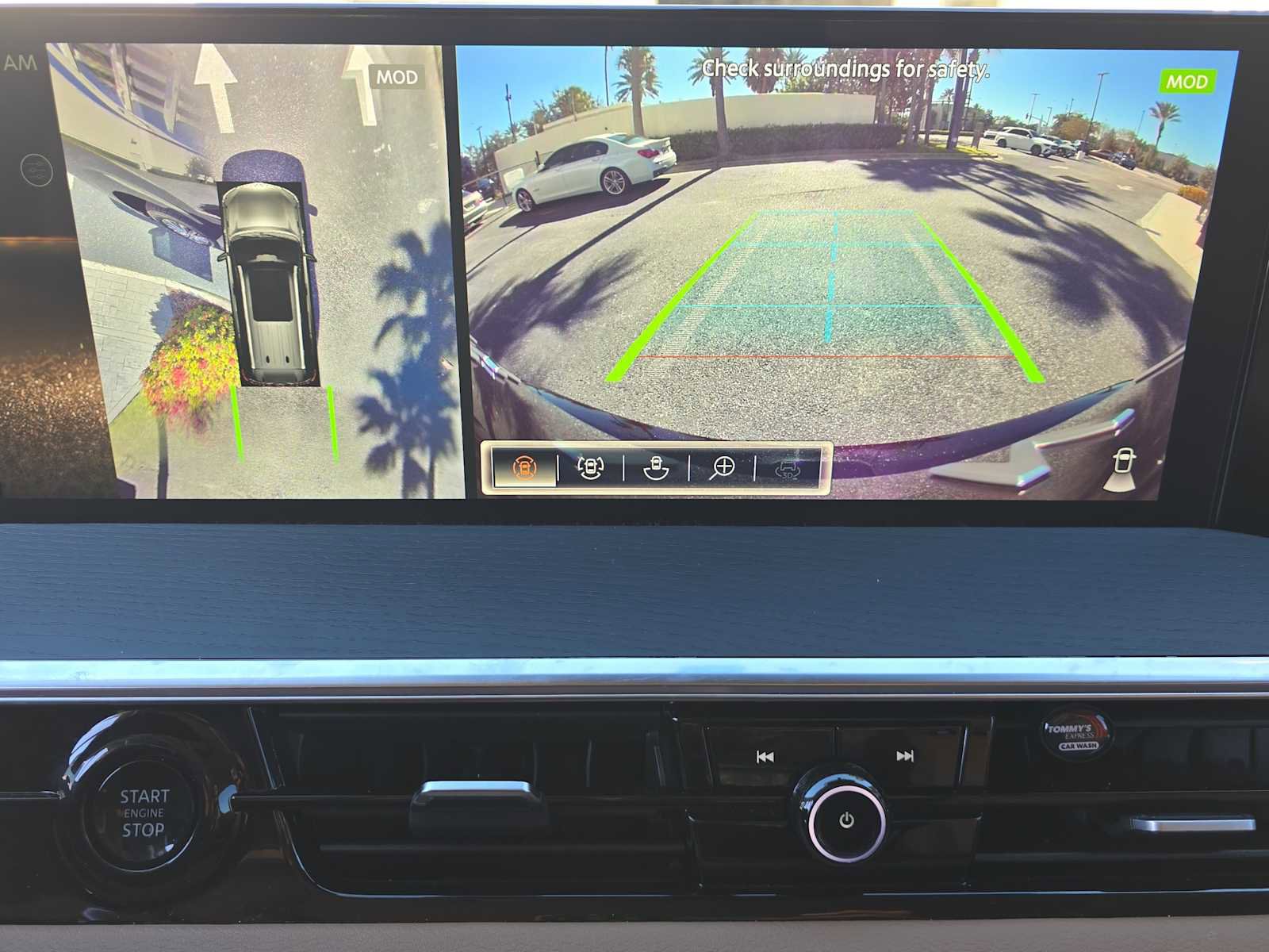 Certified 2025 INFINITI QX80 Sensory image 22