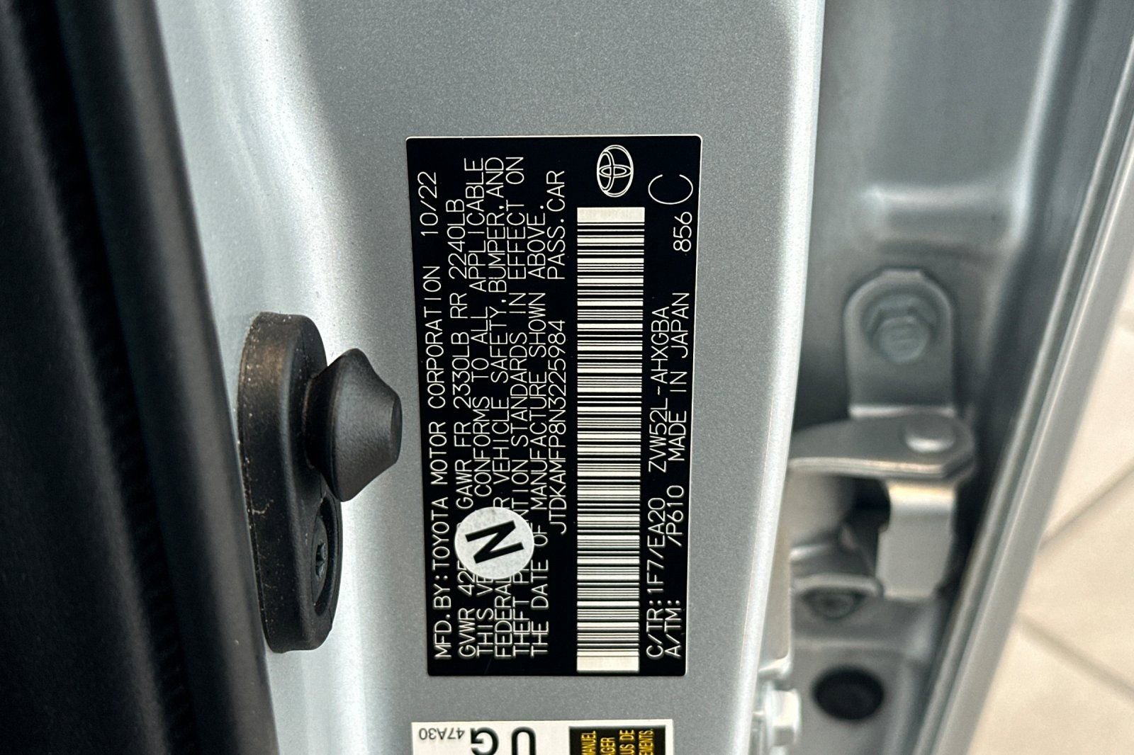 Certified 2022 Toyota Prius Prime XLE image 30