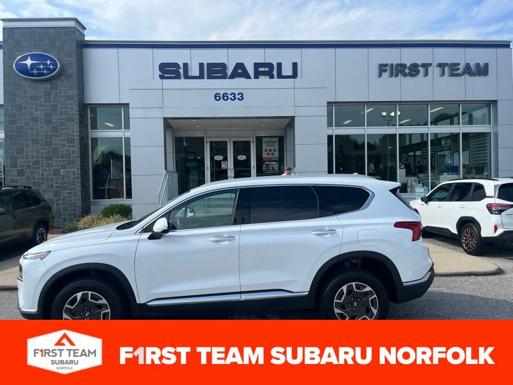 Used 2023 Hyundai Santa Fe Blue