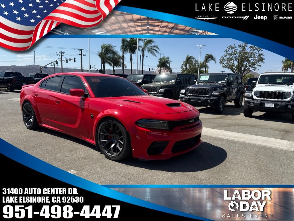 Used 2022 Dodge Charger SRT Hellcat w/ Carbon/Suede Interior Package