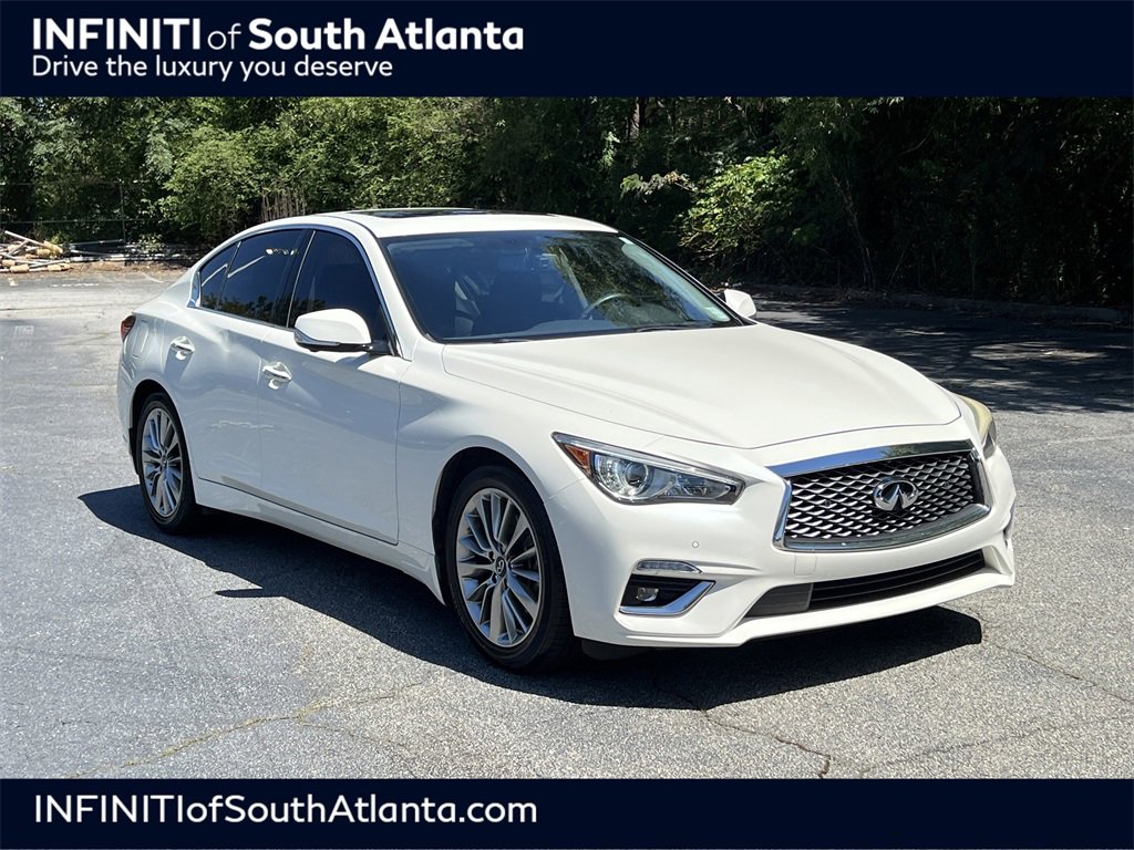 Used 2022 INFINITI Q50 Luxe w/ Cargo Package