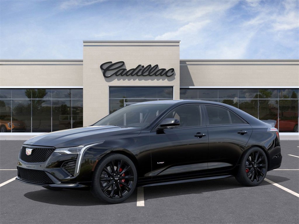 New 2026 Cadillac CT4 V w/ LPO, ONYX Package image 2