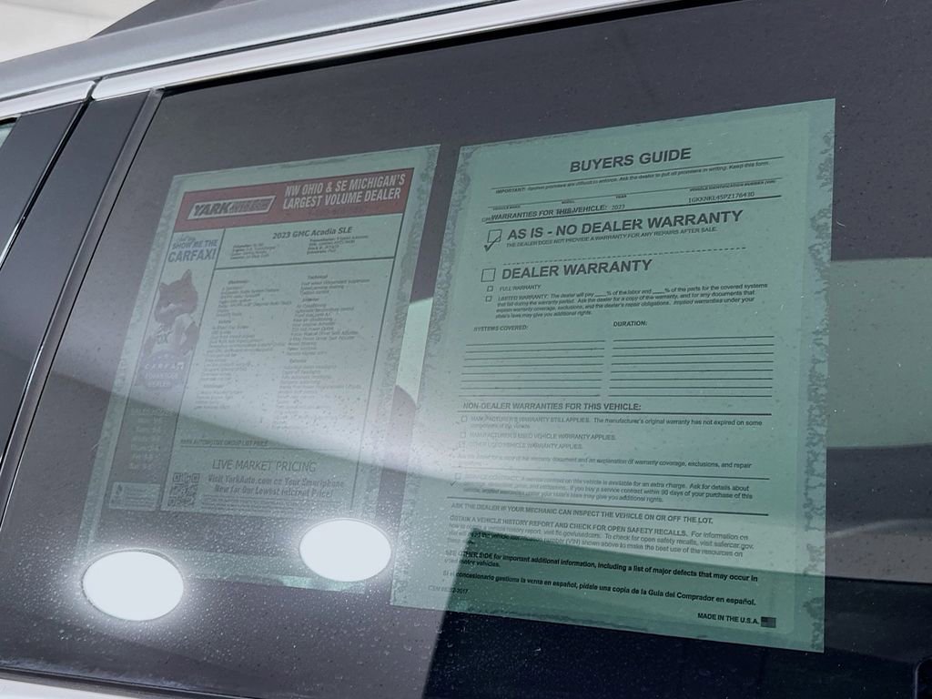 Used 2023 GMC Acadia SLE w/ Driver Convenience Package image 14