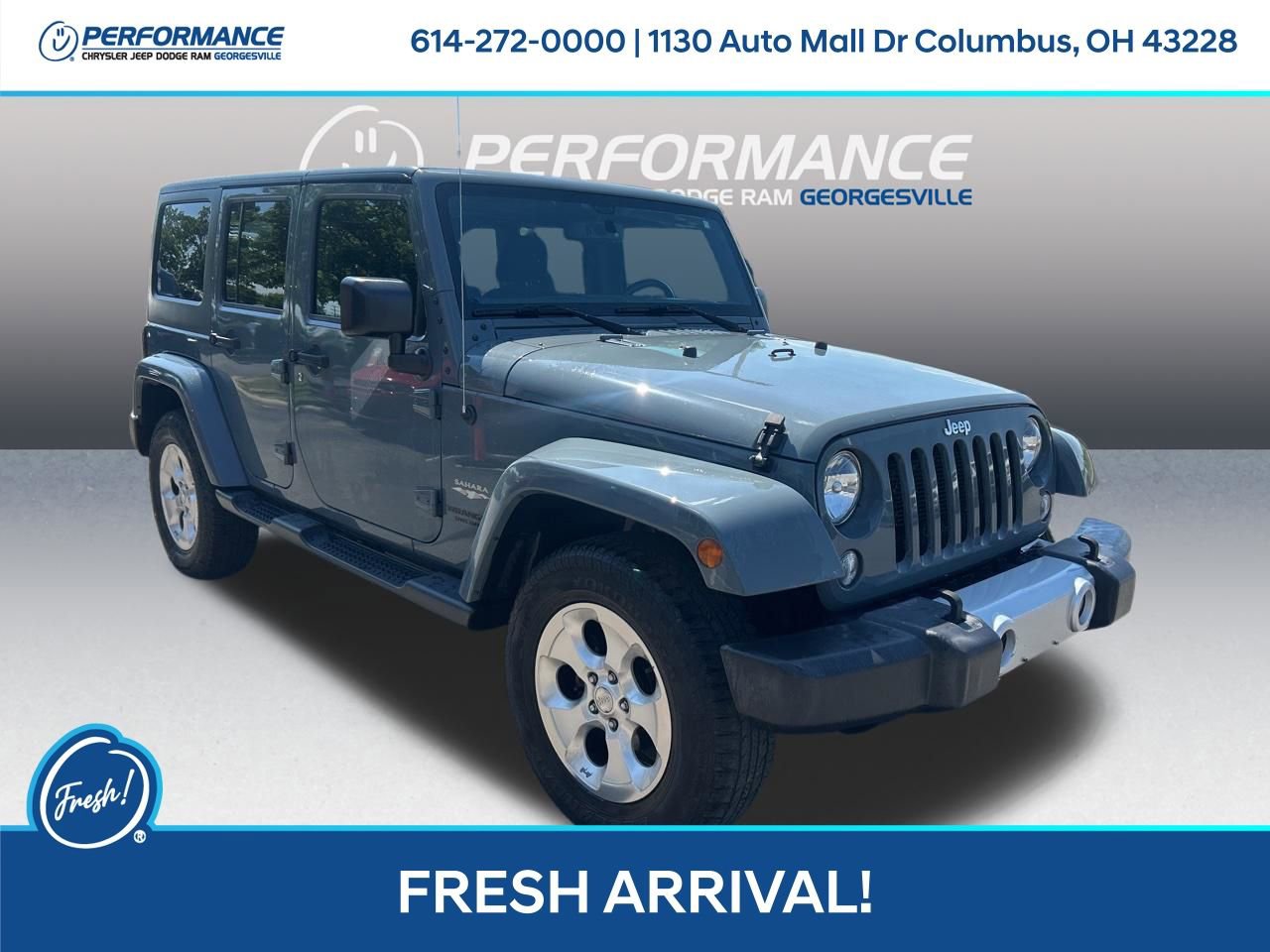 Used 2015 Jeep Wrangler Unlimited Sahara w/ Connectivity Group