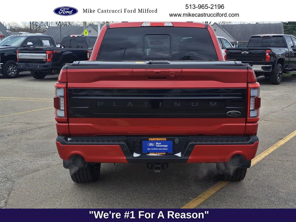 Certified 2023 Ford F150 Platinum w/ Equipment Group 701A High image 4