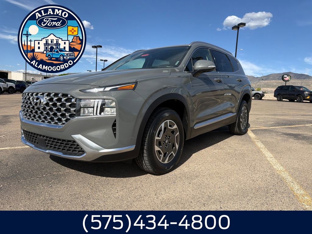 Used 2023 Hyundai Santa Fe Blue w/ Cargo Package AWD/4WD image 1