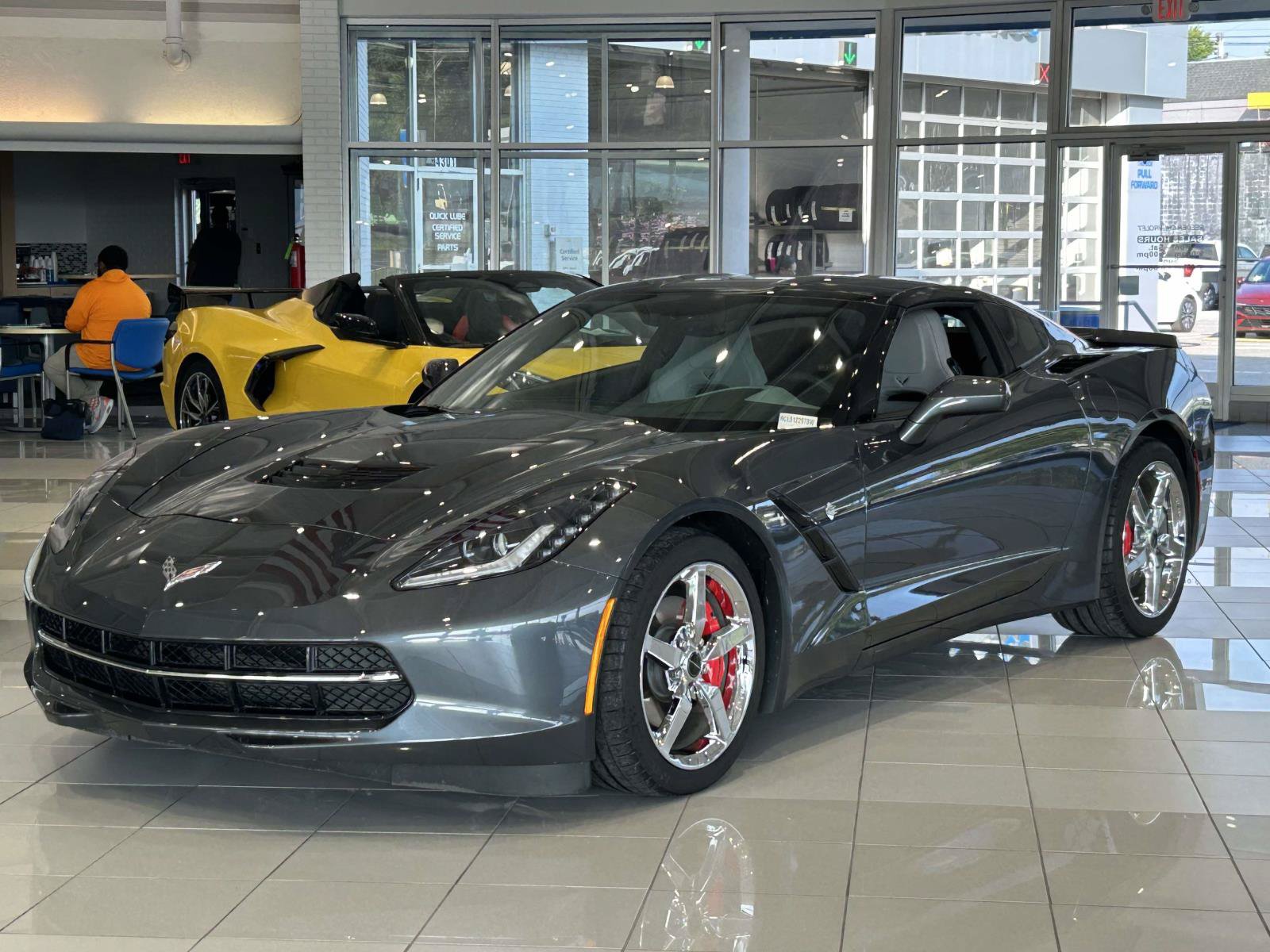 Used 2014 Chevrolet Corvette Stingray Coupe w/ 3LT Preferred Equipment Group RWD image 3