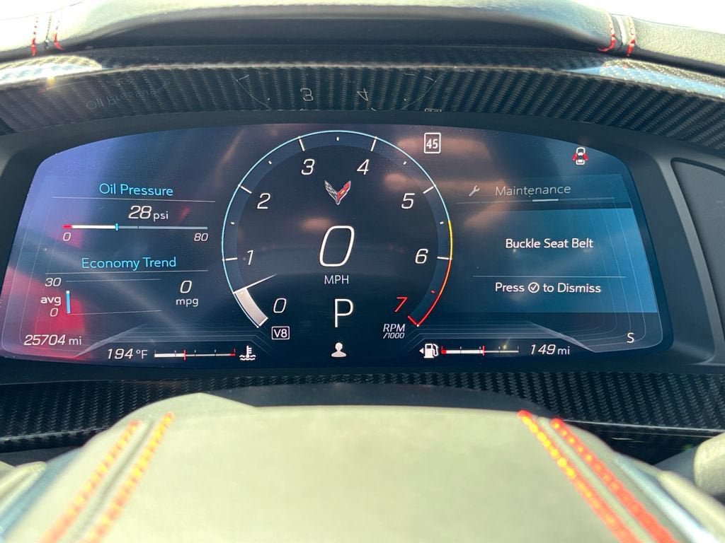 Certified 2020 Chevrolet Corvette Stingray Premium Cpe w/ 3LT Preferred Equipment Group RWD image 14