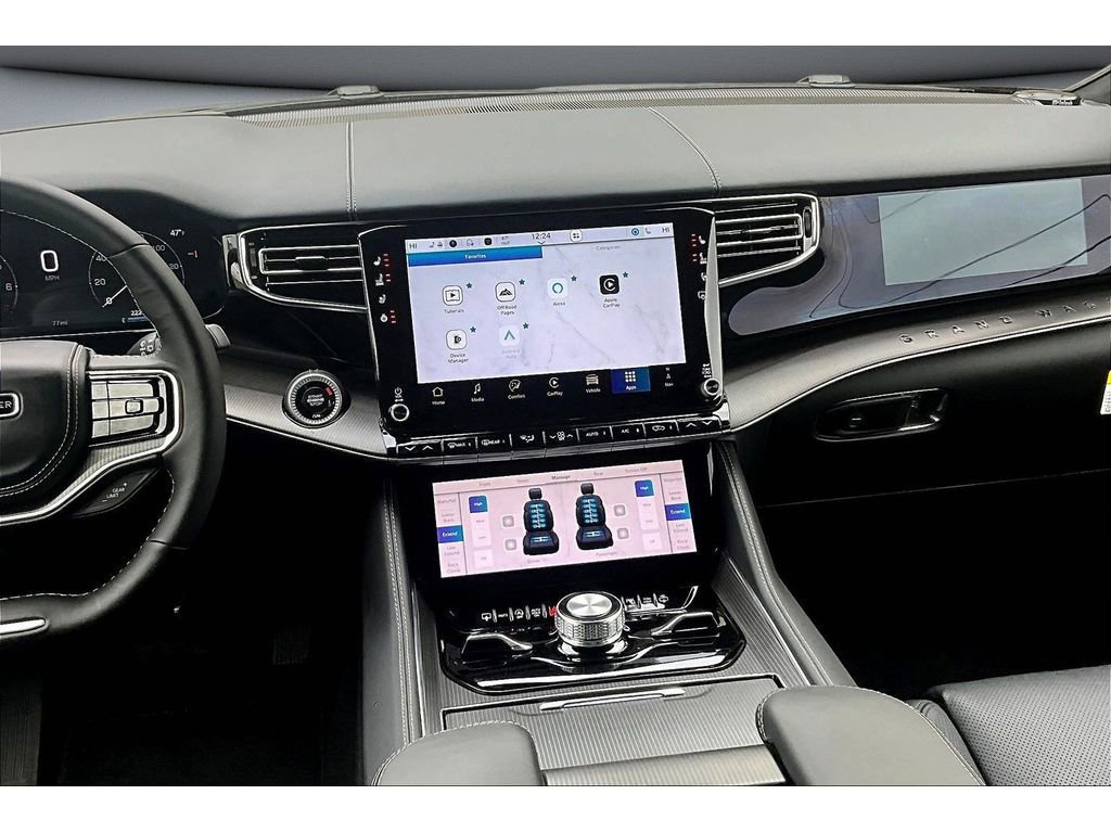 New 2025 Jeep Grand Wagoneer Series II Obsidian w/ Quick Order Packagew 28T image 8