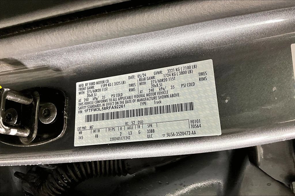 Used 2024 Ford F150 XLT w/ Equipment Group 302A MID AWD/4WD image 18