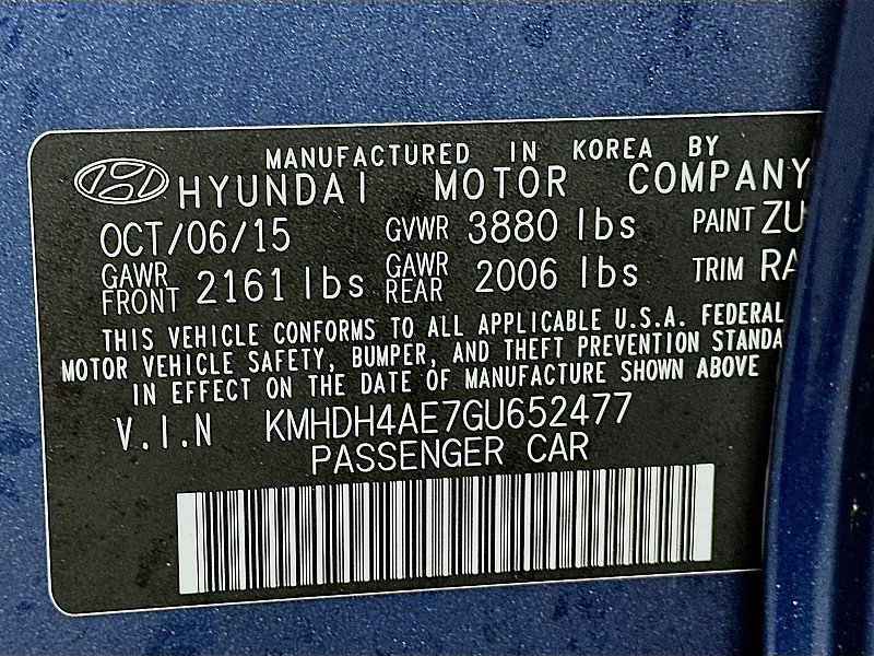 Used 2016 Hyundai Elantra SE image 30