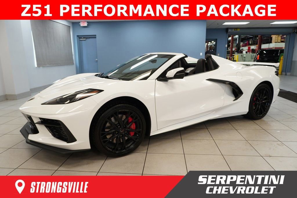 New 2026 Chevrolet Corvette Stingray Preferred Conv w/ Z51 Performance Package