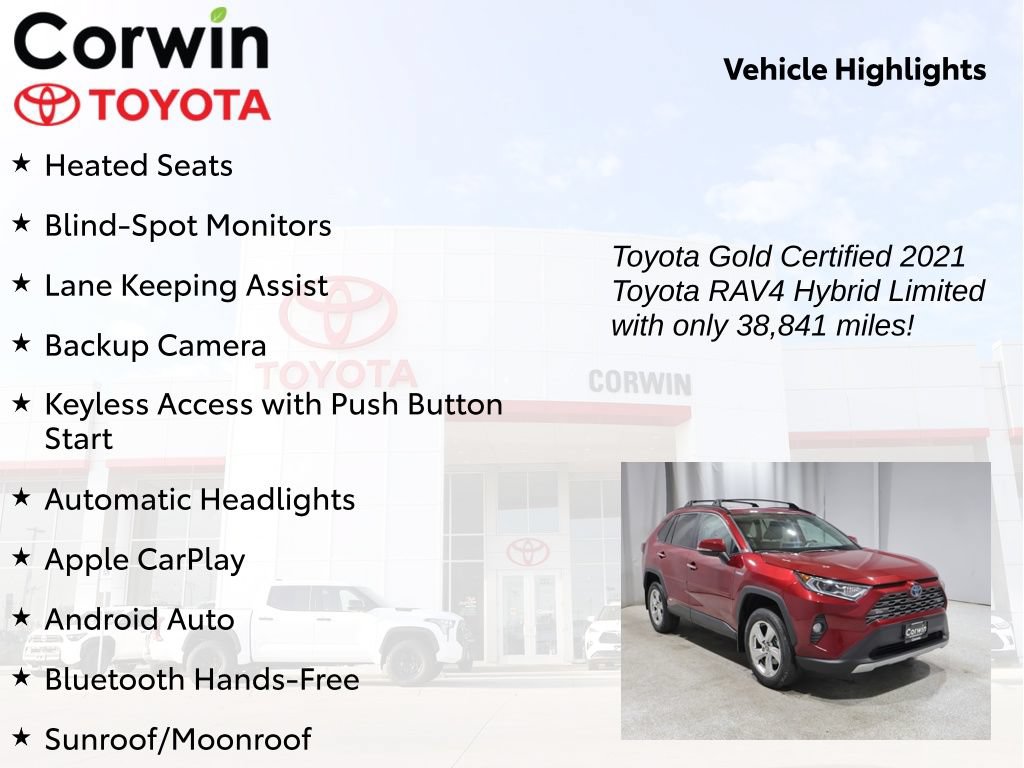 Certified 2021 Toyota RAV4 Limited AWD/4WD image 9