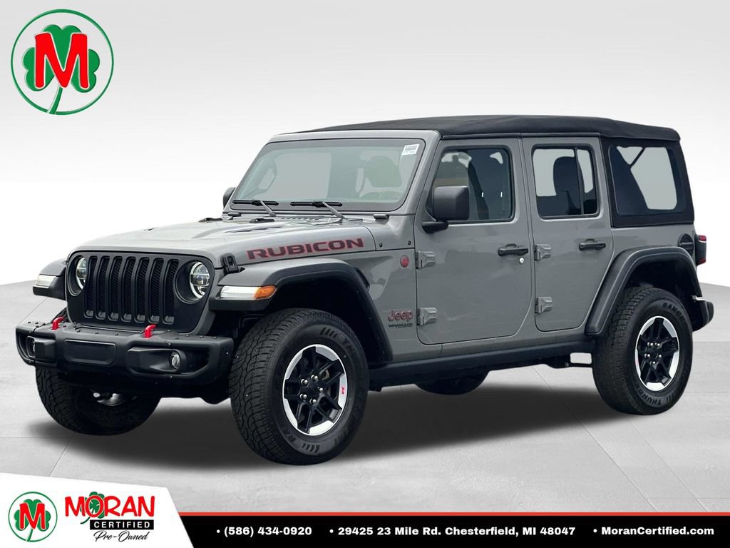 Used 2021 Jeep Wrangler Unlimited Rubicon w/ Steel Bumper Group AWD/4WD 360° Tour