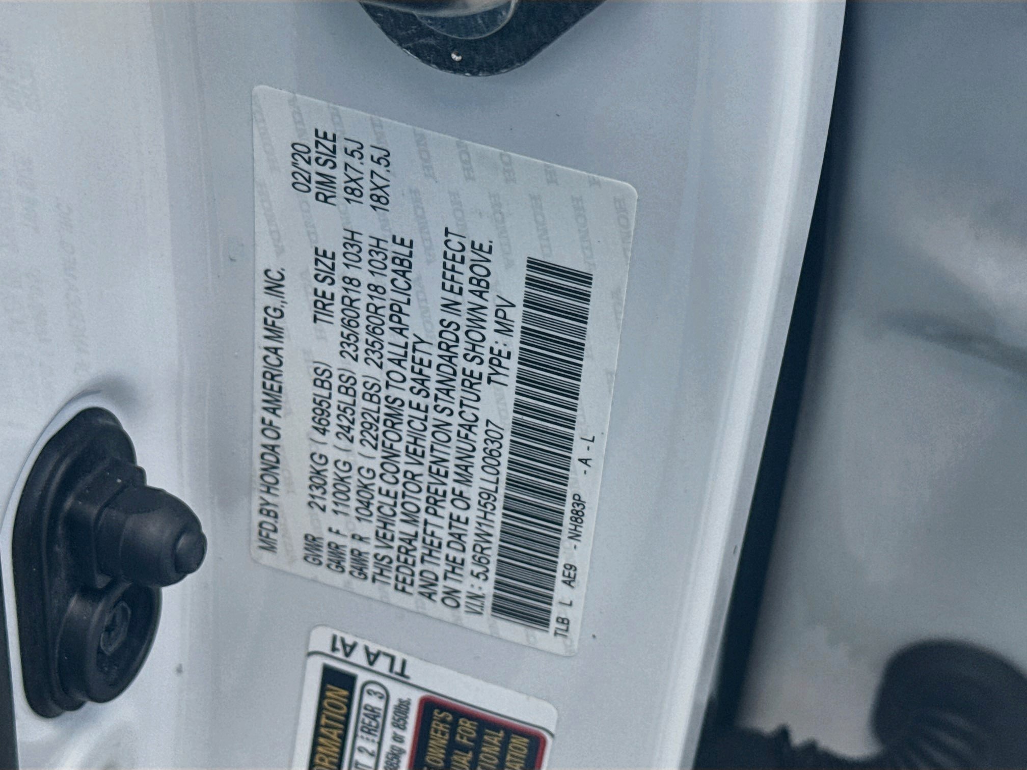 Certified 2020 Honda CR-V EX image 37