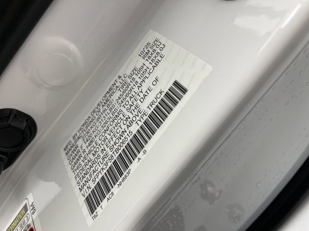 New 2026 Honda Ridgeline RTL image 22