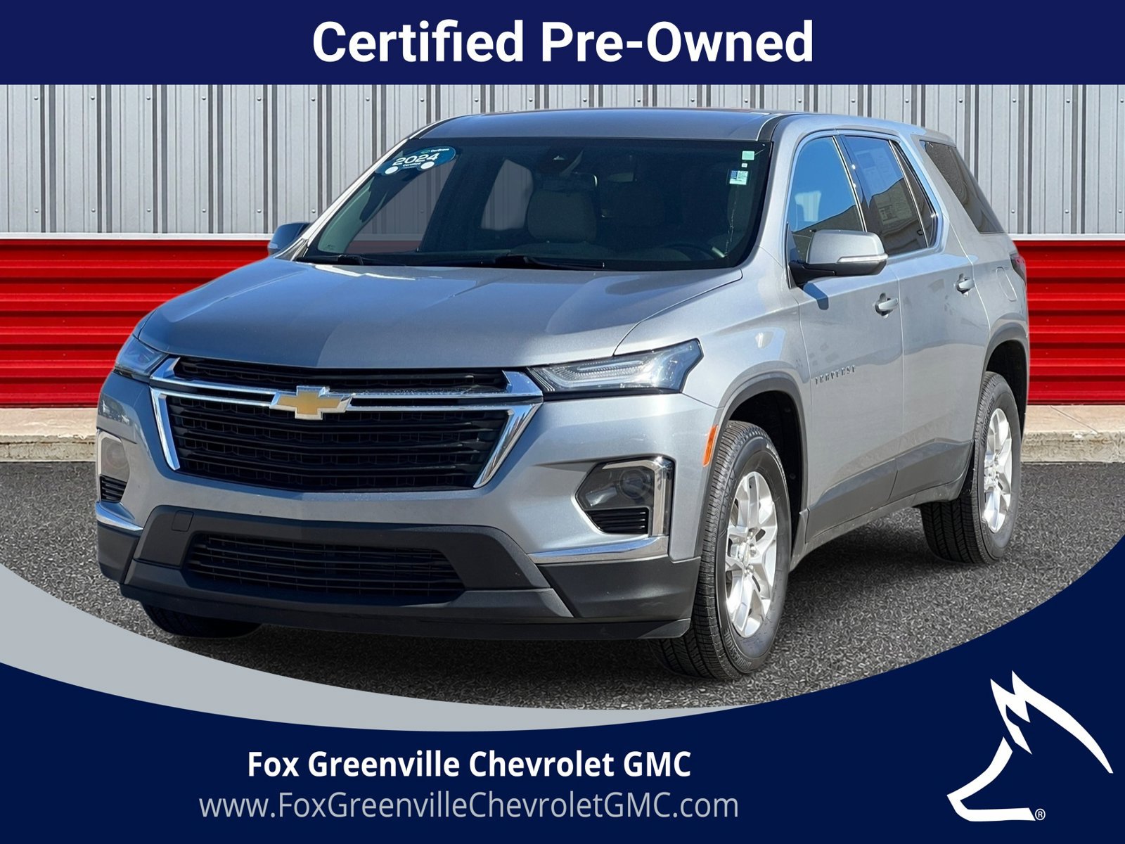Used 2024 Chevrolet Traverse LS w/ Safety Package FWD image 1