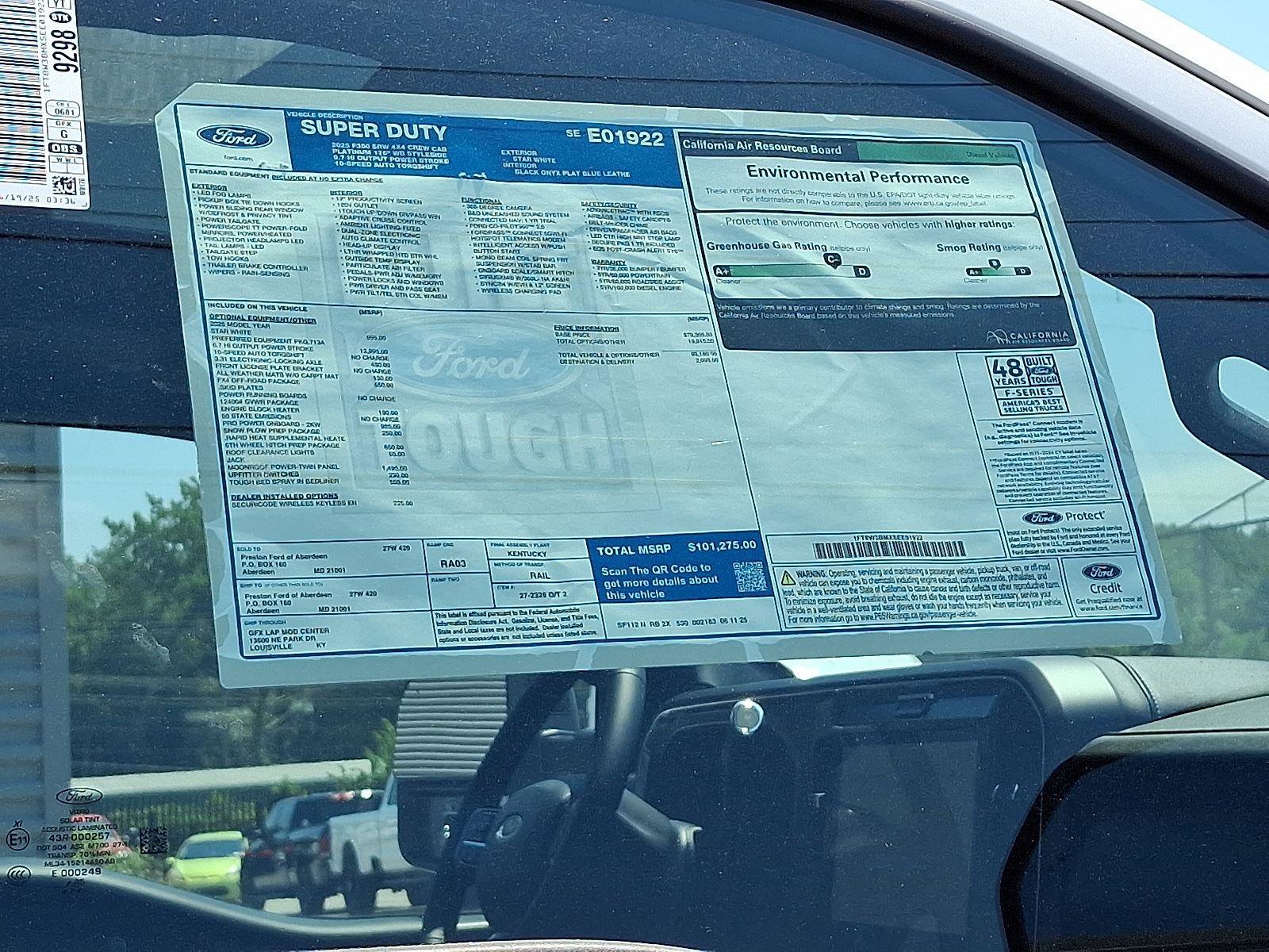 New 2025 Ford F350 Platinum image 12