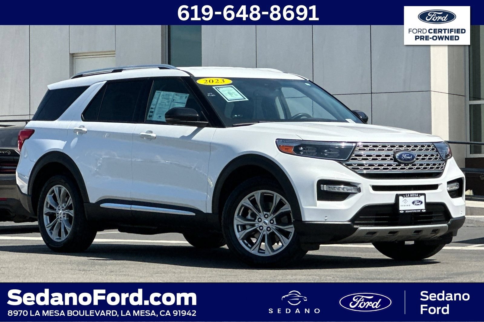 Certified 2023 Ford Explorer Limited w/ Equipment Group 301A AWD/4WD video 1