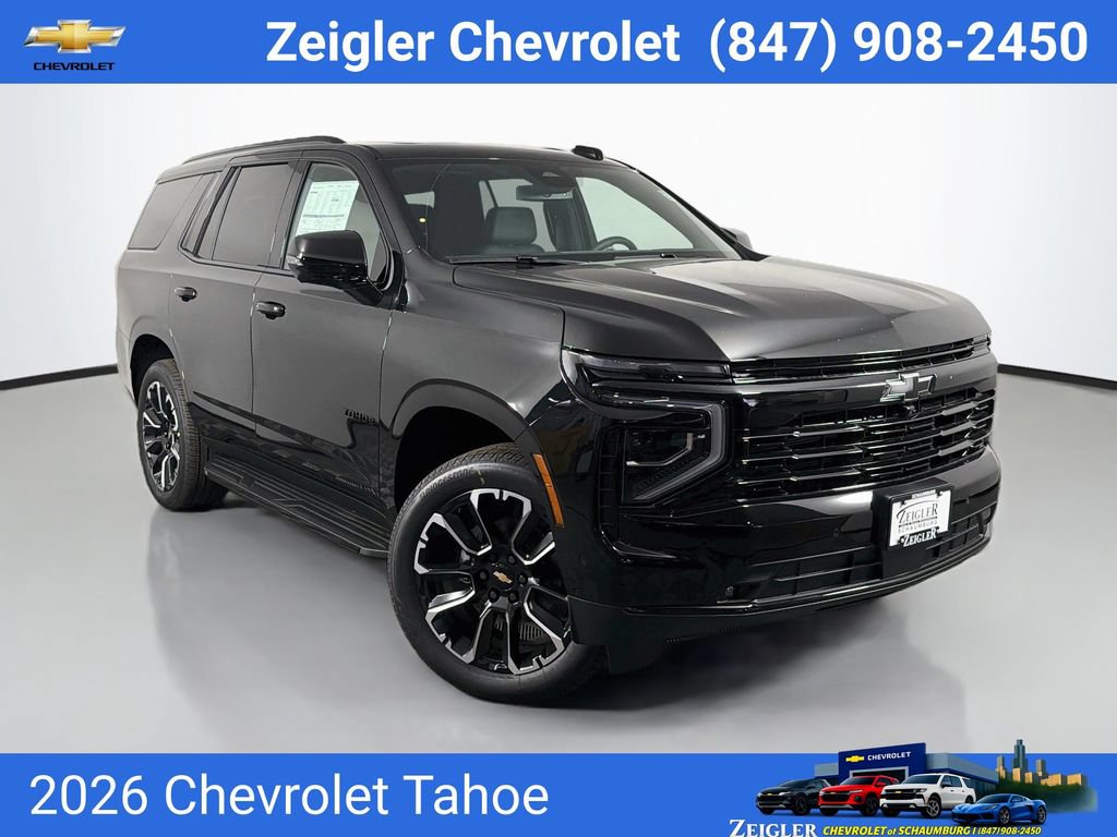 New 2026 Chevrolet Tahoe RST w/ RST Capability Package AWD/4WD image 1