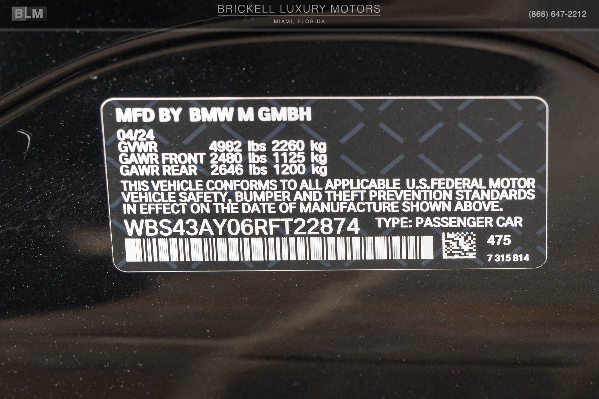 Used 2024 BMW M3 Competition w/ Executive Package AWD/4WD image 42