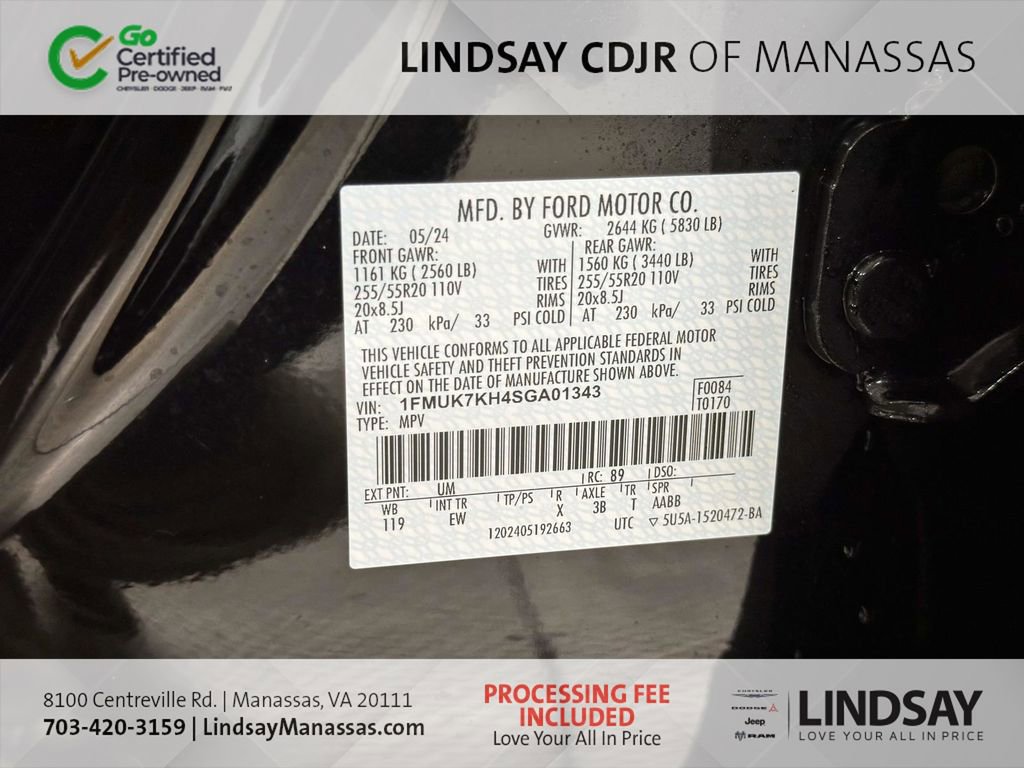 Used 2025 Ford Explorer ST-Line RWD image 34