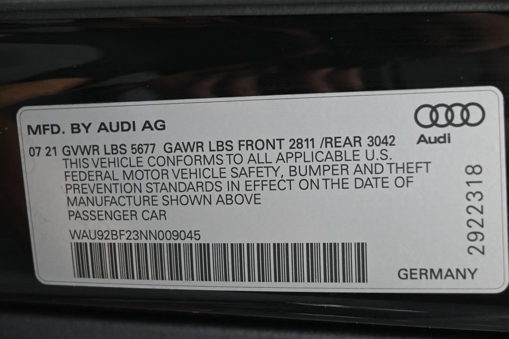 Used 2022 Audi A6 3.0T allroad Prestige w/ Prestige Package AWD/4WD image 8