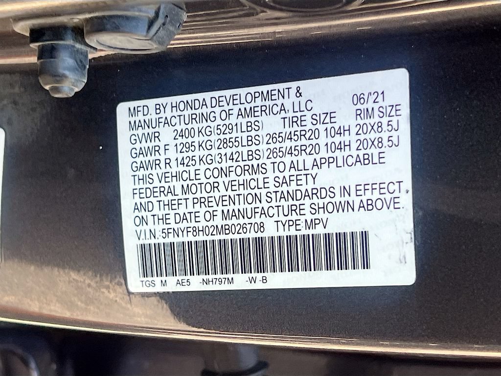 Used 2021 Honda Passport Elite image 34