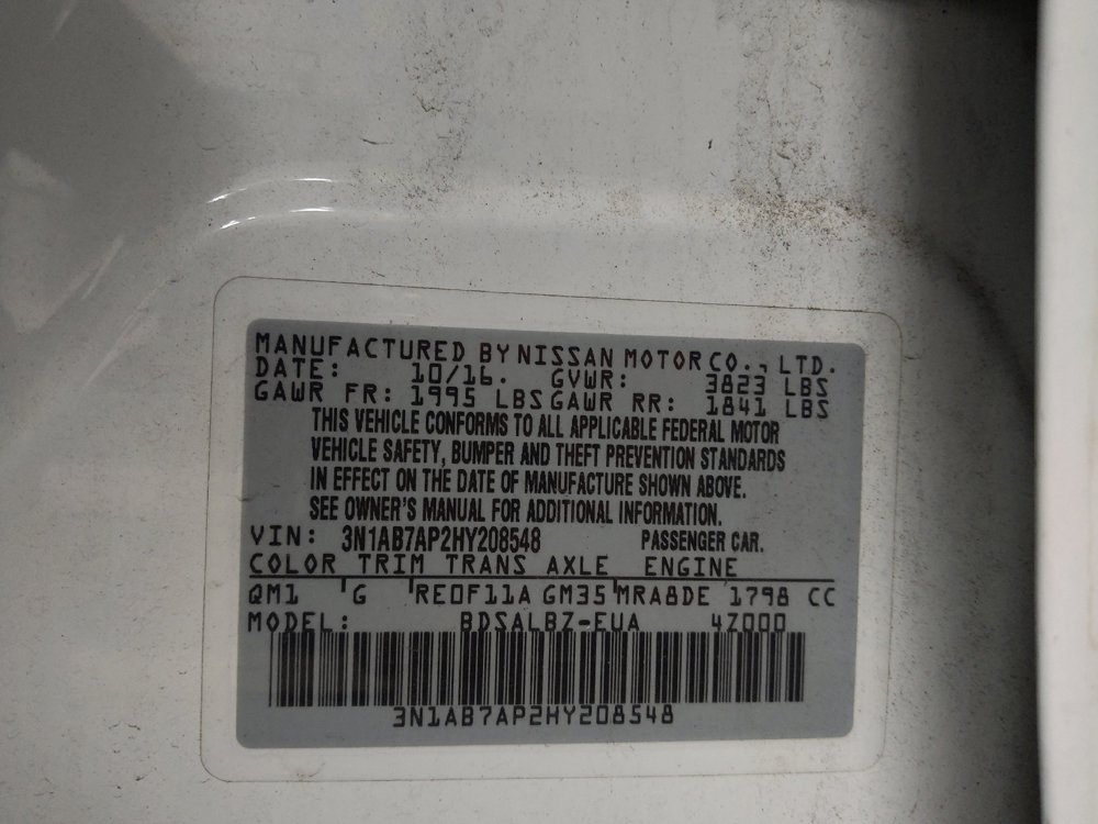 Used 2017 Nissan Sentra S FWD image 33