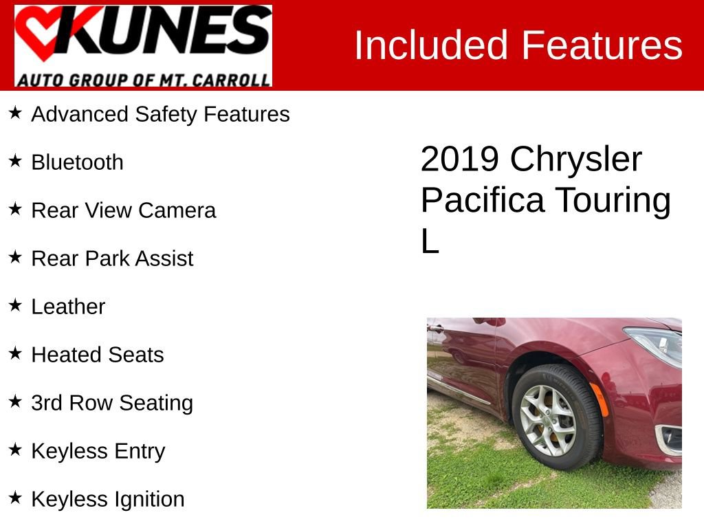 Used 2019 Chrysler Pacifica Touring-L FWD image 3