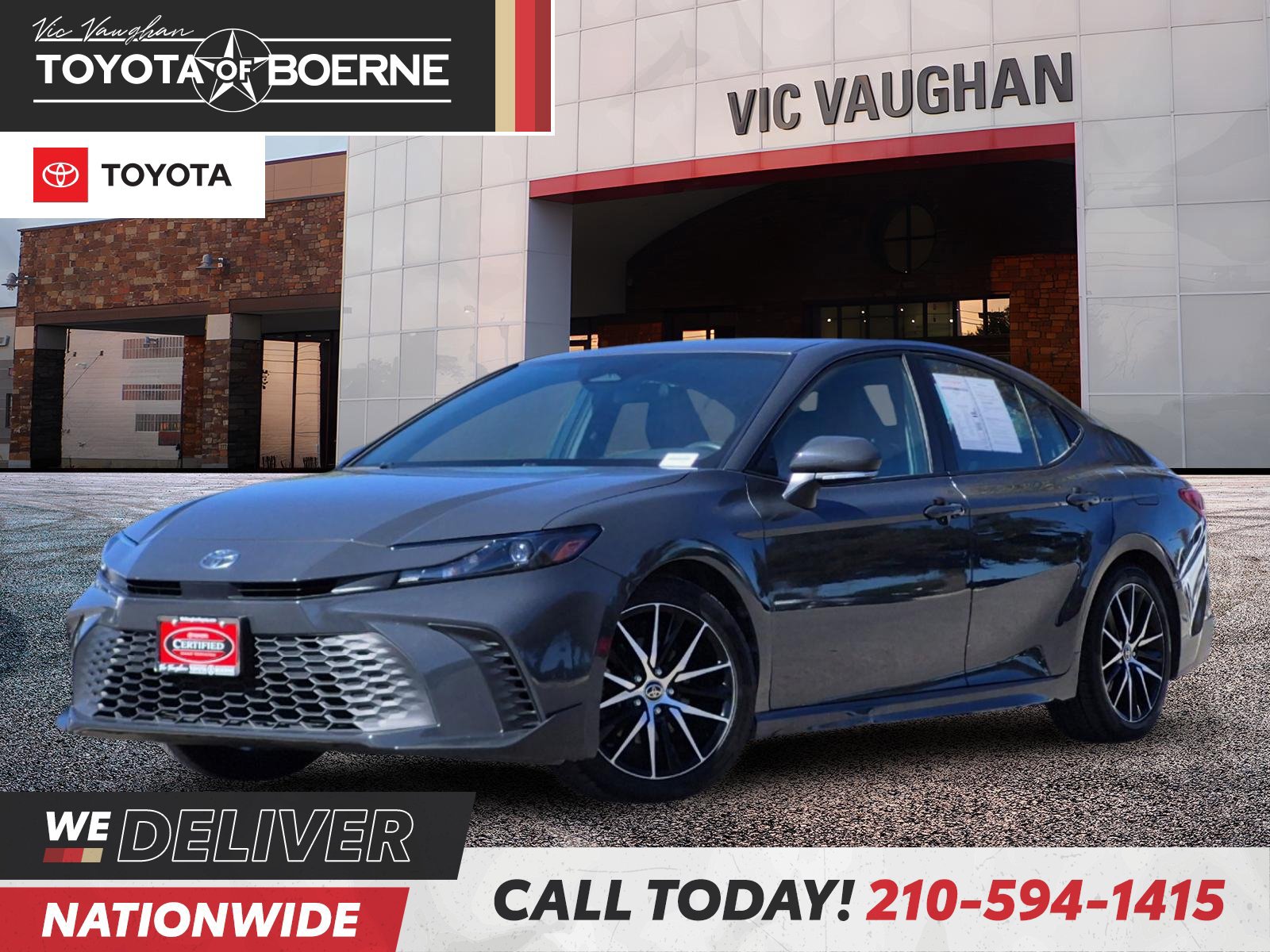 Certified 2025 Toyota Camry SE FWD image 1