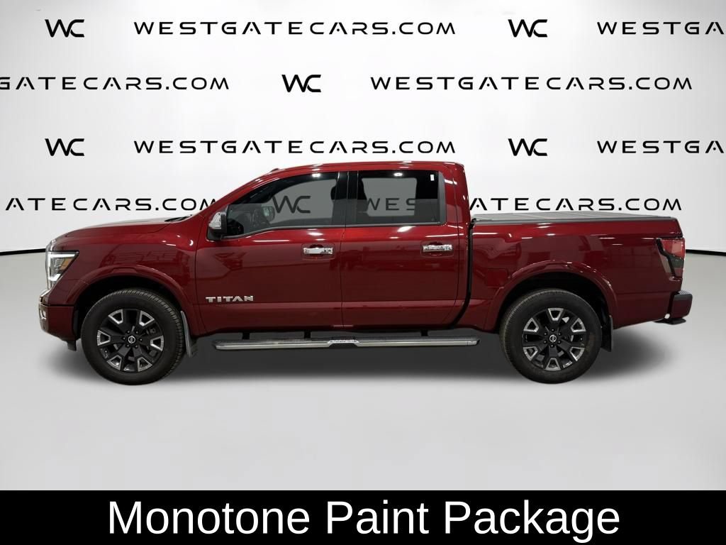 Used 2021 Nissan Titan Platinum Reserve w/ Off Road Protection Package AWD/4WD image 5
