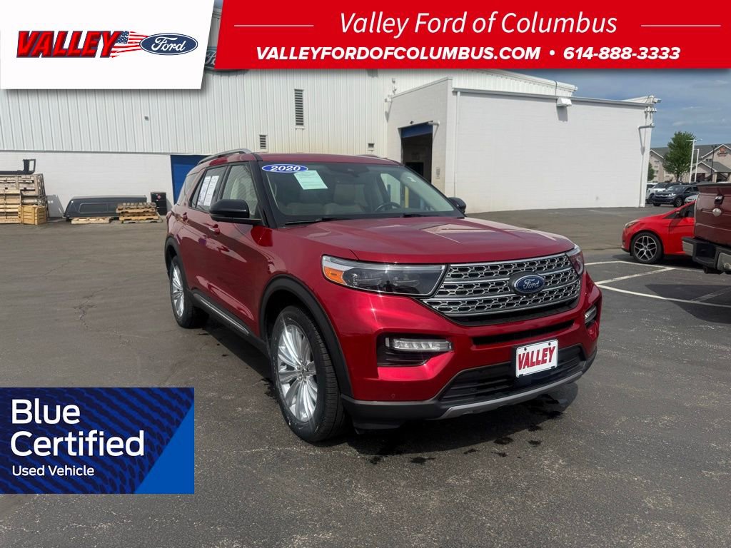Certified 2020 Ford Explorer Limited w/ Class III Trailer Tow Package