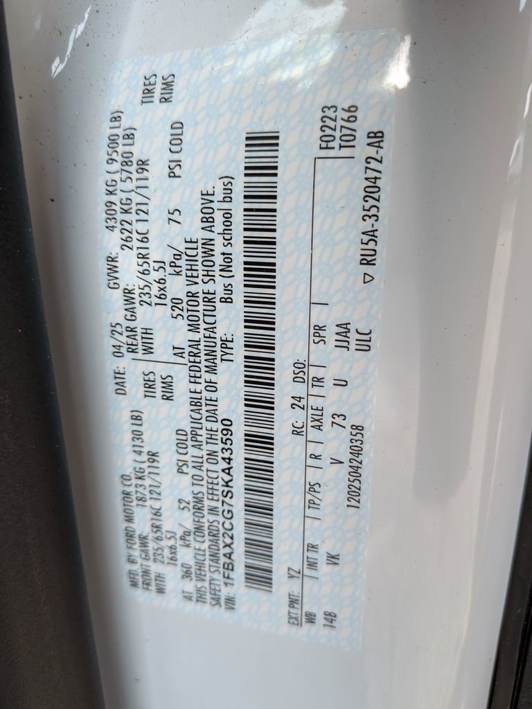 New 2025 Ford Transit 350 XL image 34