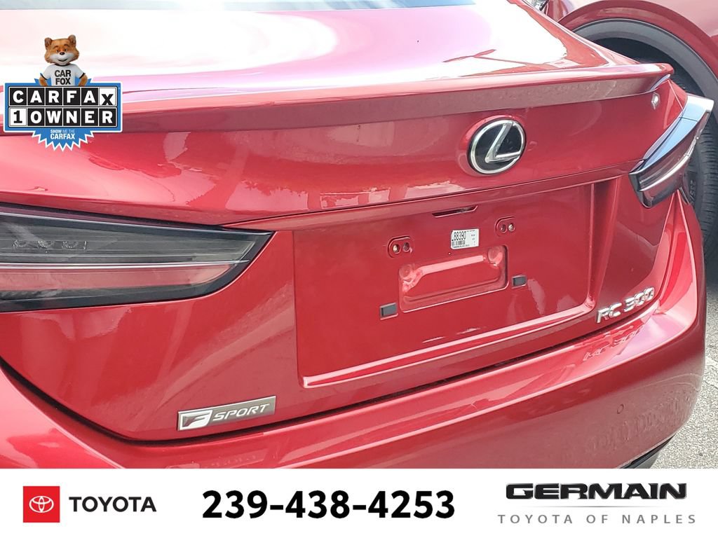 Used 2020 Lexus RC 300 F Sport w/ Navigation Package RWD image 18