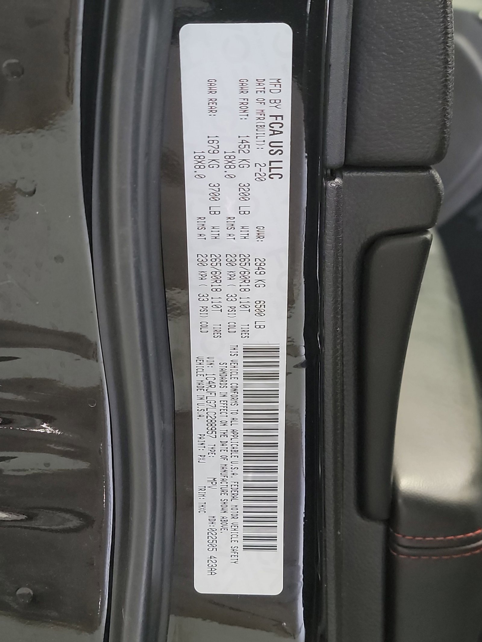 Used 2020 Jeep Grand Cherokee Trailhawk AWD/4WD image 33
